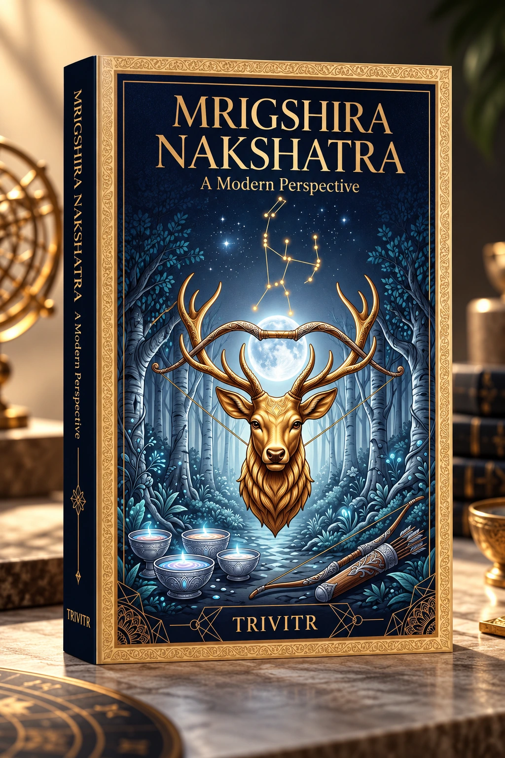 Paperback cover of Mrigashira Nakshatra: A Modern Perspective (Nakshatra Series) by TRIVITR